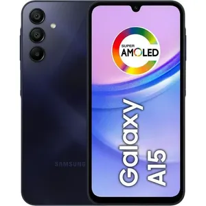 Smartphone Samsung Galaxy A15 256GB 8GB de RAM Tela Infinita Super AMOLED de 6.5" Câmera Traseira Tripla 50MP +5MP + 2MP - Azul Escuro