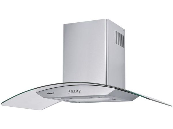 Coifa de Parede Consul 90cm Inox 5 e 6 Bocas