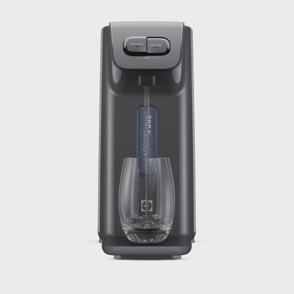 Purificador Electrolux Efficient Eletrônico Água Fria, Natural e Gelada Cinza (PE15X)