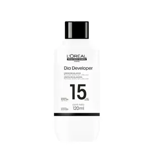 Emulsão Reveladora L'Oréal Professionnel Dia Developer 15 Volumes 120ml 15 Volumes