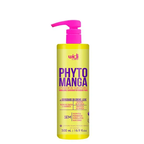Ativador de Curvaturas Widi Care Efeito Leve Phytomanga 500ml 500 ml