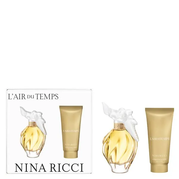 Kit Perfume Nina Ricci L'Air Du Temps Feminino - Eau de Toilette 100ml + Loção Corporal 75ml Coffret