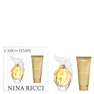 Kit Perfume Nina Ricci L'Air Du Temps Feminino - Eau de Toilette 100ml + Loção Corporal 75ml Coffret