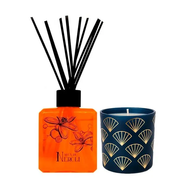 Kit Difusor Phebo Águas Neroli 250ml + Vela Granado Bossa 180g Kit