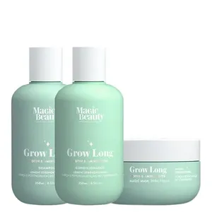 Kit Magic Beauty Grow Long - Shampoo 250ml + Condicionador 250ml + Máscara 200g Kit
