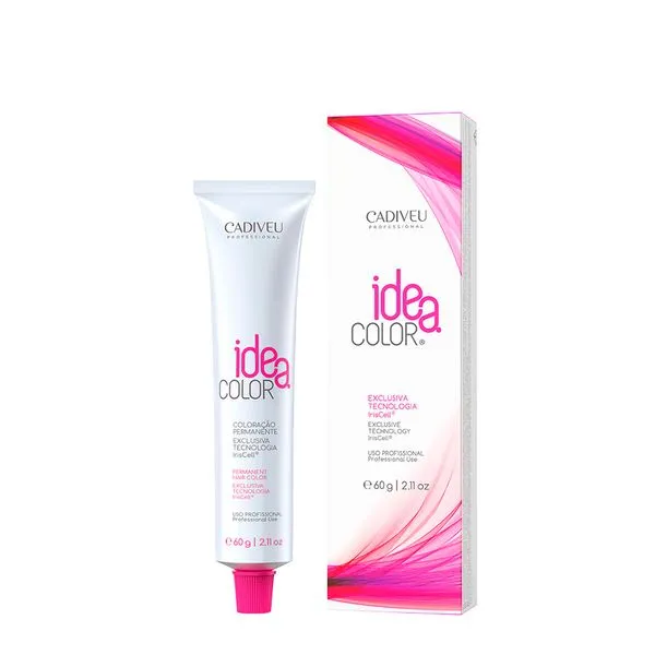 Coloração Cadiveu Professional Idea Color 60g 6.0 Louro Escuro 6.0 Louro Escuro