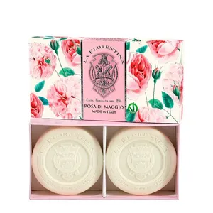 Kit Sabonete em Barra La Florentina Rosa de Maio 2 x 115 g Kit