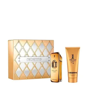 Kit Paco Rabanne Million Gold Masculino - EDP Intense 100ml + Shower Gel 100ml