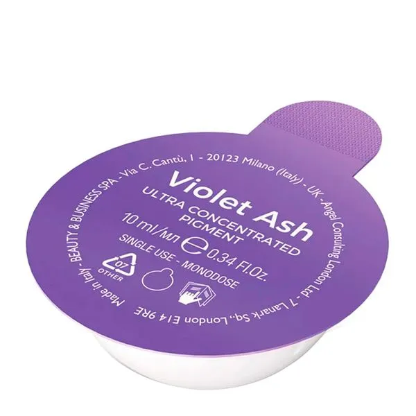 Pigmento Alfaparf Milano Professional Semi di Lino Sublime Ash Pigment 10ml - Violeta Violeta