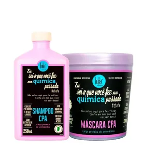 Kit Lola Cosmetics Hidratação Eu Sei o Que Você Fez na Química Passada – Shampoo 250 ml + Máscara 230 g