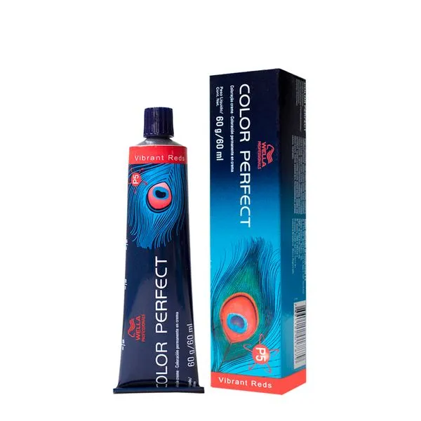 Coloração Wella Professionals Color Perfect Vibrant Reds 60ml 7/4 Louro Médio Vermelho 7/4 Louro Médio Vermelho