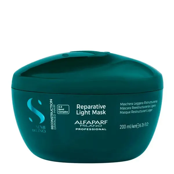 Máscara Alfaparf Milano Professional Semi di Lino Reconstruction Reparative 200ml 200ml