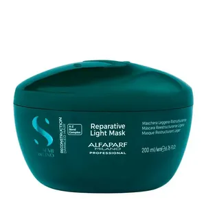 Máscara Alfaparf Milano Professional Semi di Lino Reconstruction Reparative 200ml 200ml
