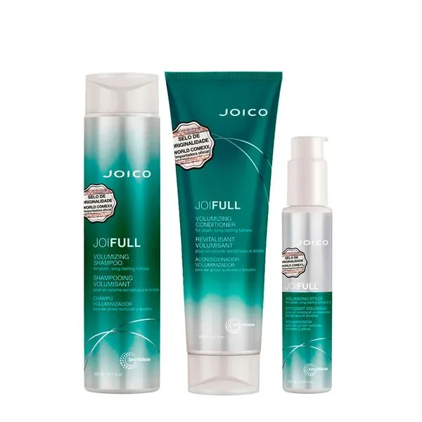 Kit Joico Joifull Volumizing - Shampoo 300ml + Condicionador 250ml + Leave-In 100ml Kit