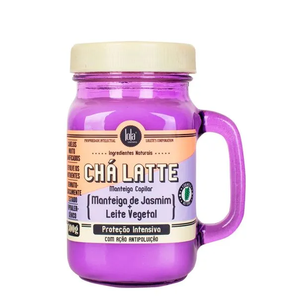 Máscara Multifuncional de Jasmim Lola Cosmetics Chá Latte 300g Jasmim