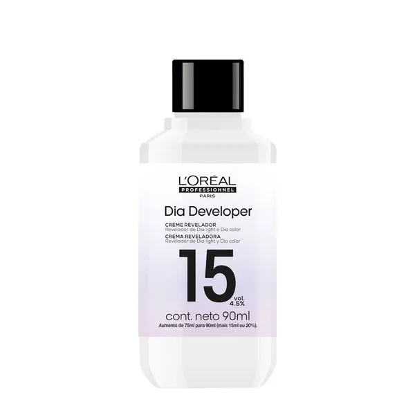 Oxidante L'Oréal Professionnel Dia Developer 15 Volumes 90ml 15 Volumes