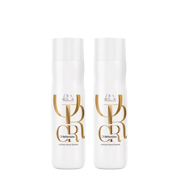 Kit Wella Professionals Oil Reflections Shampoo 250ml - 2 Unidades Kit