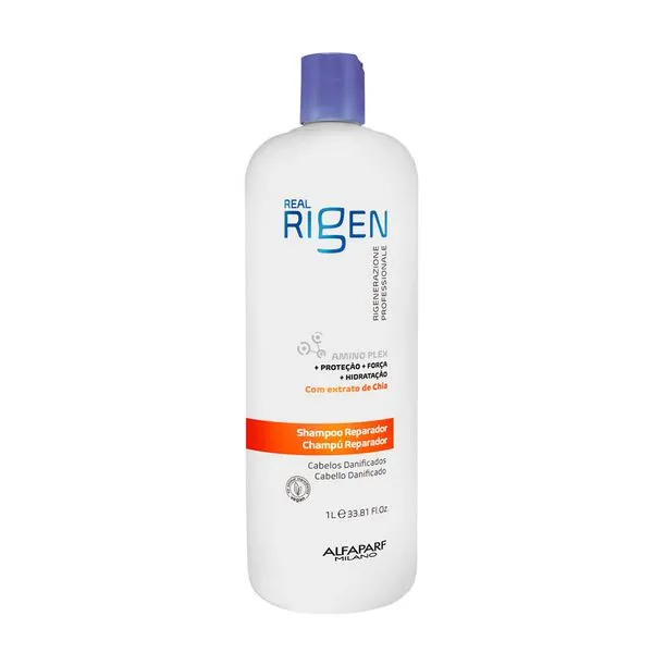 Shampoo Alfaparf Milano Professional Real Rigen Reparador 1000ml 1000ml