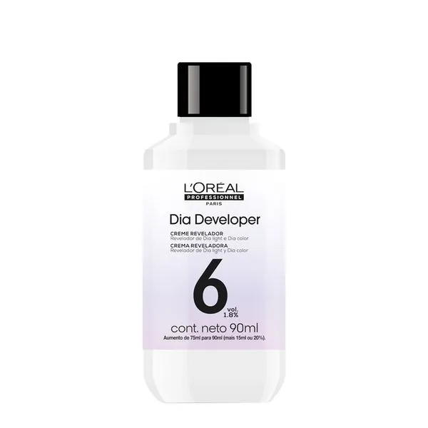 Oxidante L'Oréal Professionnel Dia Developer 6 Volumes 90ml 6 Volumes