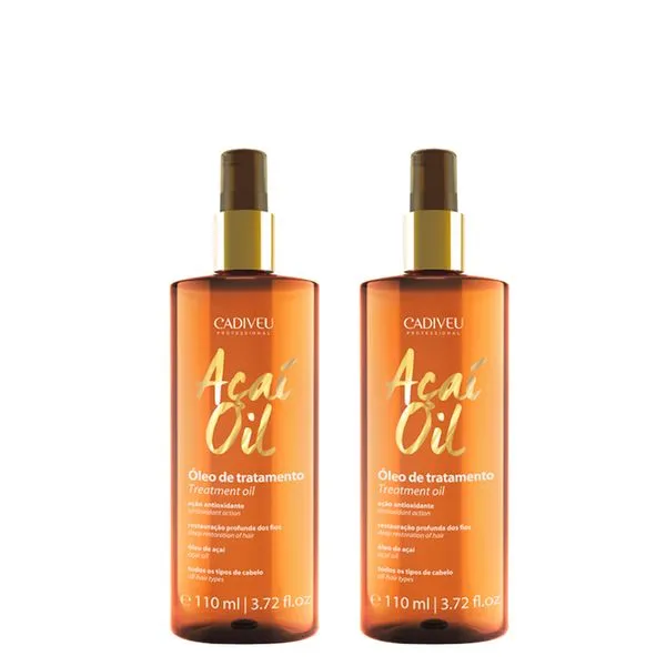 Kit Cadiveu Açaí Oil - Óleo de Tratamento 2X110ml Kit