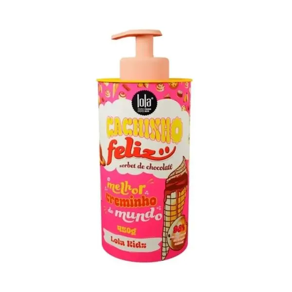 Creme de Pentear Lola 450G Cachinho Feliz Chocolate