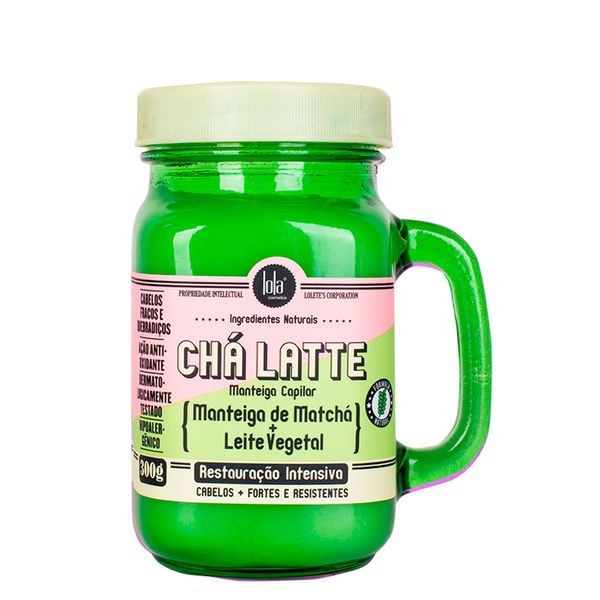 Máscara Multifuncional Chá Verde Lola Cosmetics Chá Latte 300g Chá Verde