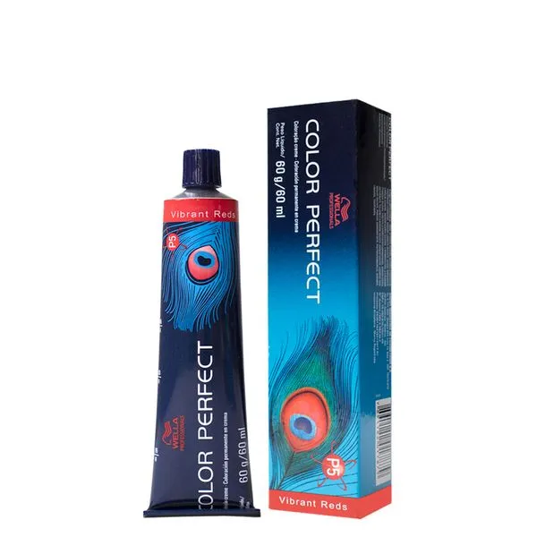 Coloração Wella Professionals Color Perfect Vibrant Reds 60ml 66/46 Louro Escuro Intenso 60ml