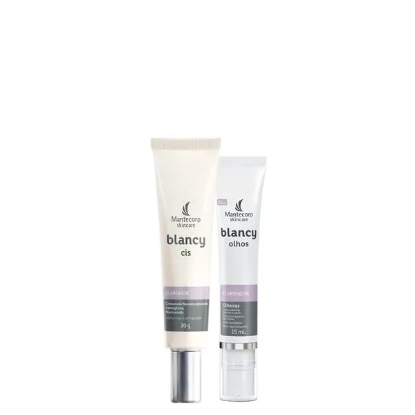 Kit Mantecorp Blancy Cis Gel Creme para Àrea Dos Olhos Clareador de Manchas Alfa Arbutin 15ml + Creme Clareador 30g Kit