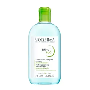 Água Micelar Facial Bioderma Demaquilante Antioleosidade Sébium H2O 500ml 500 ml