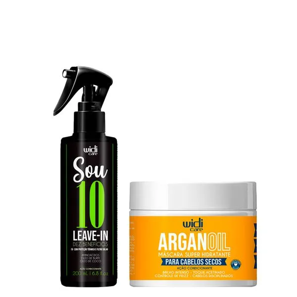 Kit Widi Care Argan Oil Máscara 300g + Leave-In Sou 10 200ml Kit