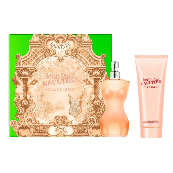 Jean Paul Gaultier Classique Feminino - Kit Eau de Toilette 50ml + Body Lotion 75ml