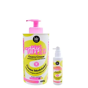 Kit Lola Cosmetics Plot Twist - Óleo Capilar 90 ml + Creme Modelador 480 g Kit Lola Cosmetics Plot Twist - Óleo Capilar 90 Ml + Creme Modelador 480g