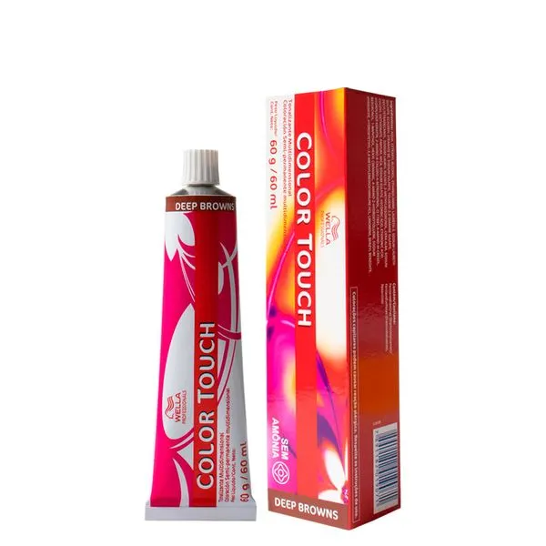 Tonalizante Wella Professionals Color Touch Deep Browns 7/71 Louro Médio Marrom Acinzentado 60 g 7/71 Louro Médio Marrom Acinzentado