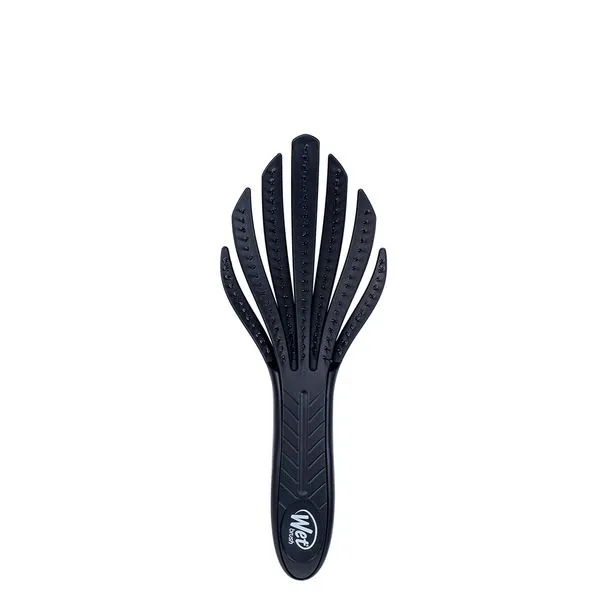 Escova Wetbrush Tipo Polvo Desembaraçadora de Cachos Preta 0496g