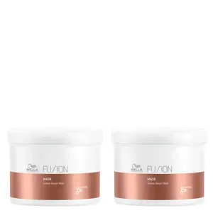 Kit Wella Professionals Fusion Máscara de Reparação 500ml - 2 Unidades Kit