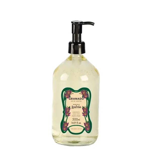 Sabonete Líquido Vintage Baunilha e Açafrao 500ml 500 ml