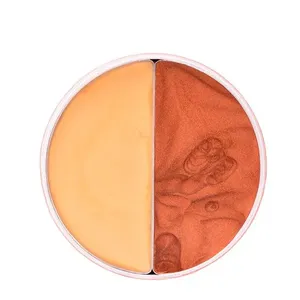 Blush e Iluminador Multifuncional Duo Care Natural Beauty Crystal & Gold 10g 10 g