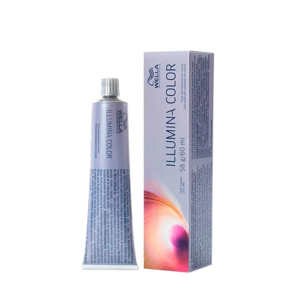 Coloração Wella Professionals Illumina Color 60ml 8/05 Louro Claro Natural Acaju 8/05 Louro Claro Natural Acaju