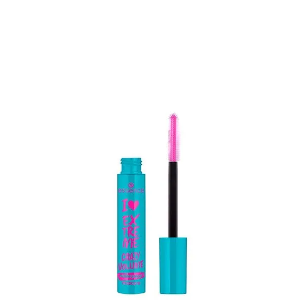 Máscara para Cílios de Volume À Prova D'Água Essence I Love Extreme Crazy Volume Preto 12 ml Preto