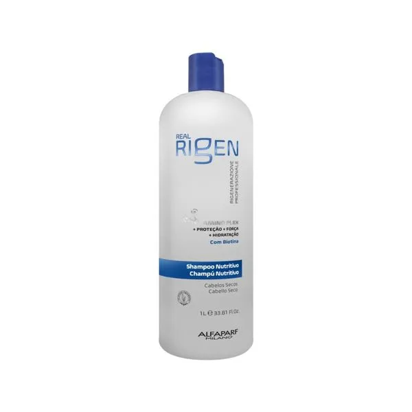 Shampoo Alfaparf Real Rigen Nutritivo Shampoo Hidratante 1 Litro Shampoo Alfaparf Real Rigen Nutritivo Shampoo Hidratante 1 L