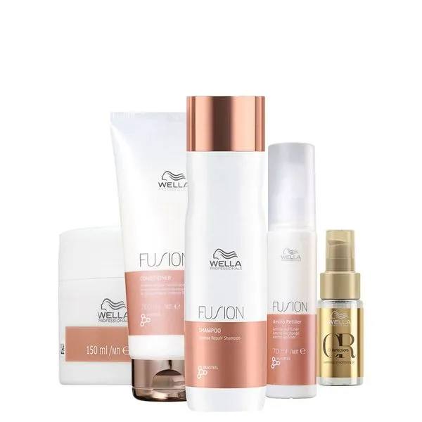 Kit Wella Professionals Fusion Home Care - 5 Produtos