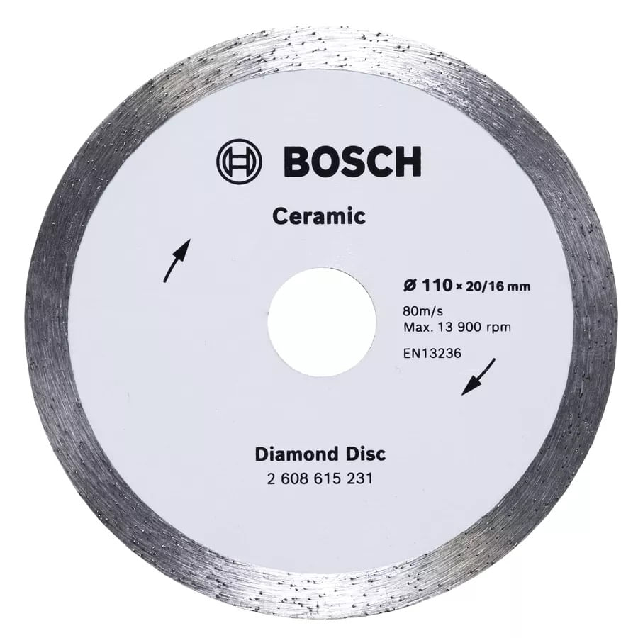 Disco Diamantado Ceramic 110x20/16mm Bosch