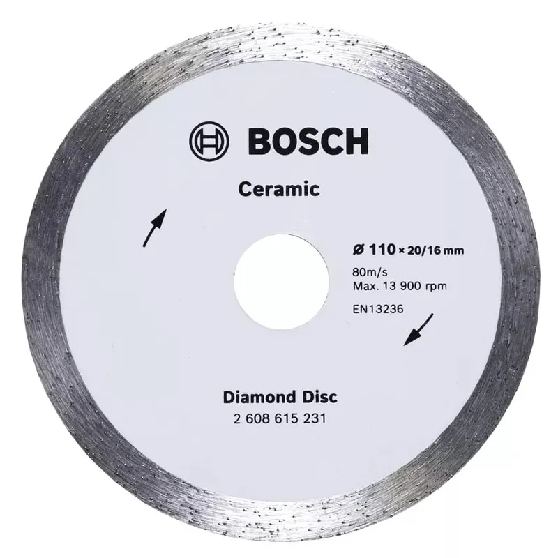 Disco Diamantado Ceramic 110x20/16mm Bosch