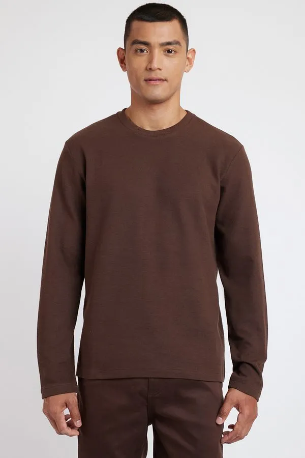 Camiseta Manga Longa Café - XGG