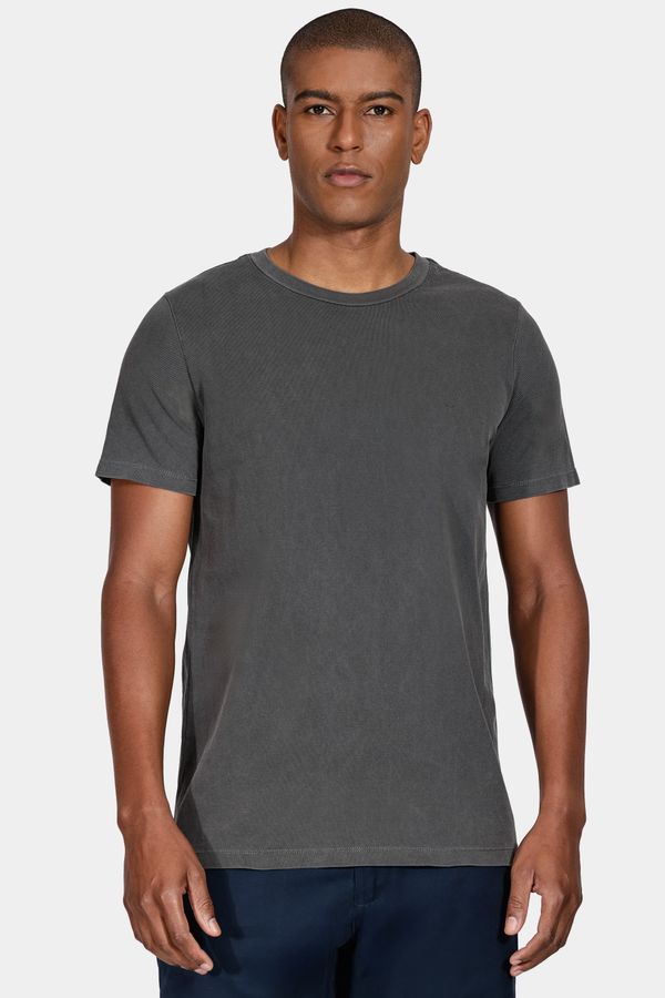 Camiseta Manga Curta Tinturada Preto - M