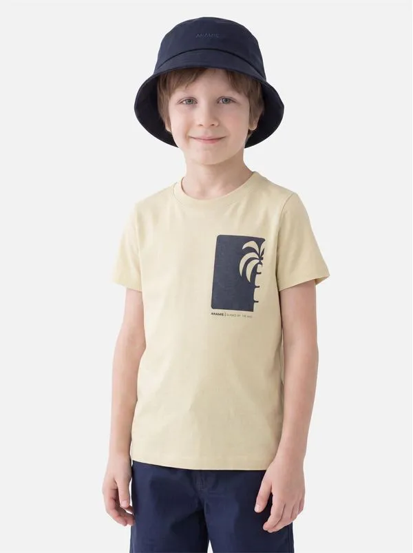 Camiseta Manga Curta Infantil Coqueiro Vanilla 116 - 12