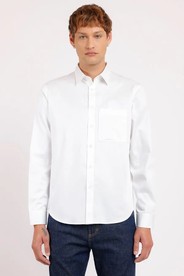 Camisa Manga Longa Regular Collab Alexandre Herchcovitch Branco - P