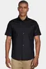 Camisa Slim Tricoline Com Stretch Preto - G