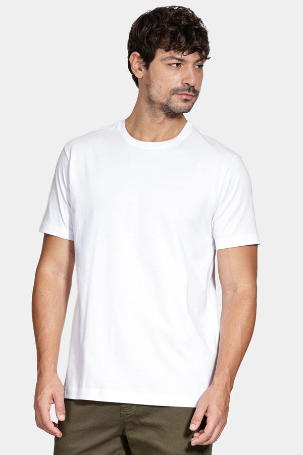 Camiseta Manga Curta Basica Branco - M