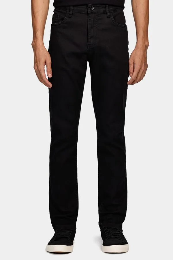Calça Jeans Skinny Super Power Black Preto - 42